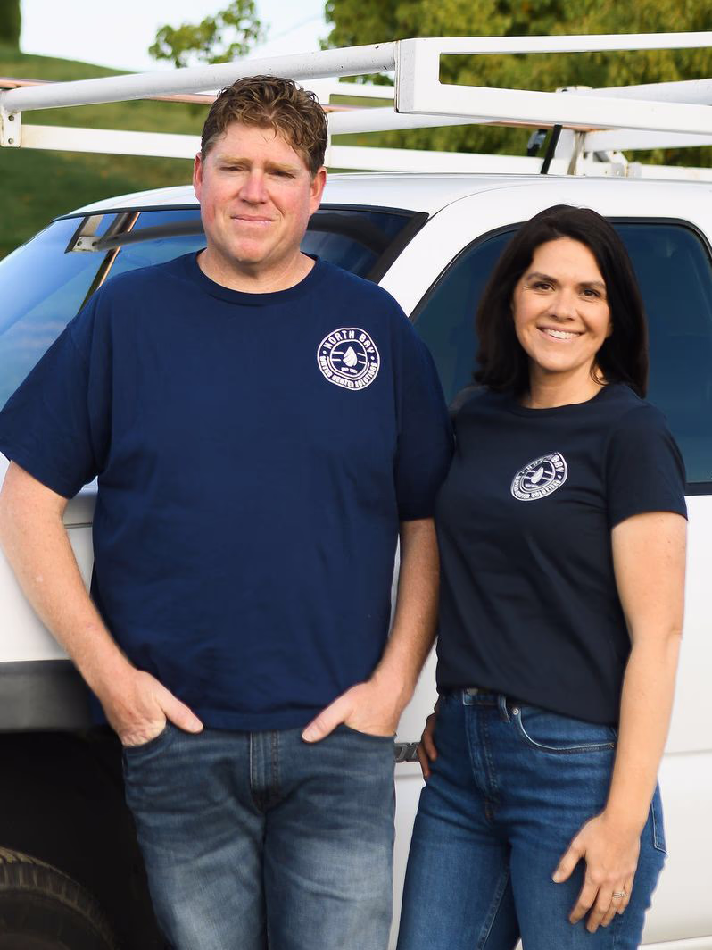 Jeremiah and Michele Botts, owners of North Bay Water Heater Solutions